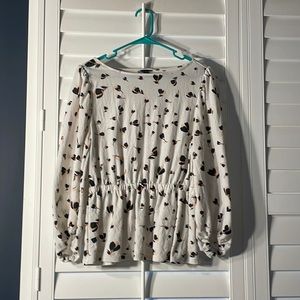 Ann Taylor Long sleeve blouse